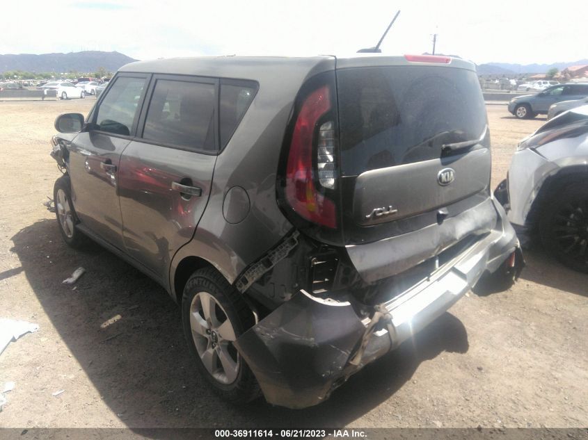 2018 KIA SOUL BASE - KNDJN2A23J7619718