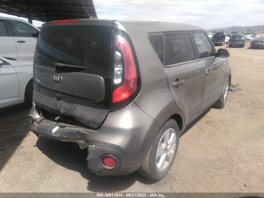 2018 KIA SOUL BASE - KNDJN2A23J7619718