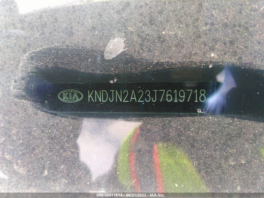 2018 KIA SOUL BASE - KNDJN2A23J7619718