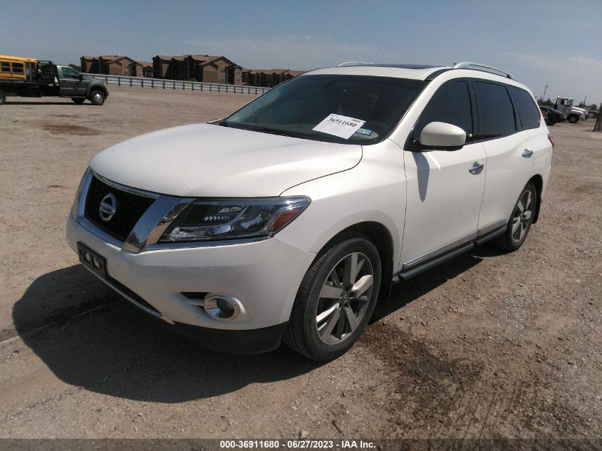 2014 NISSAN PATHFINDER PLATINUM - 5N1AR2MN6EC732338