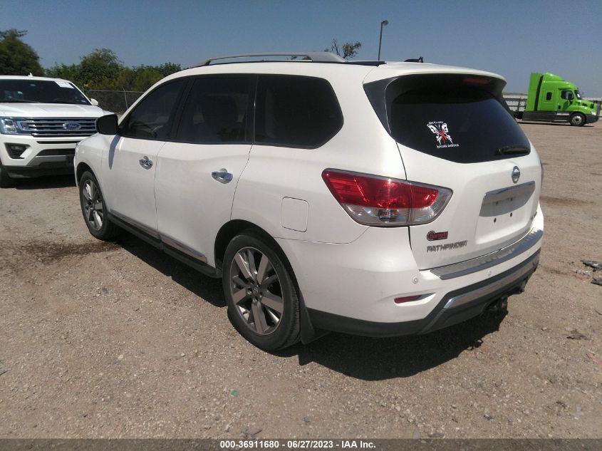 2014 NISSAN PATHFINDER PLATINUM - 5N1AR2MN6EC732338