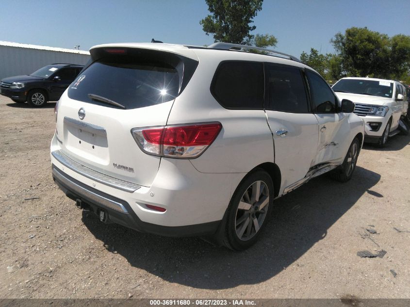2014 NISSAN PATHFINDER PLATINUM - 5N1AR2MN6EC732338