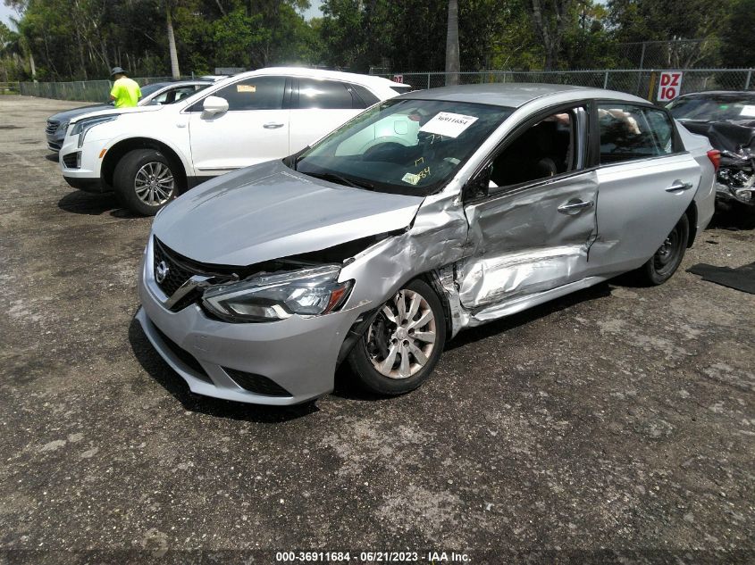 2017 NISSAN SENTRA S/SV/SR/SL - 3N1AB7AP1HY211084