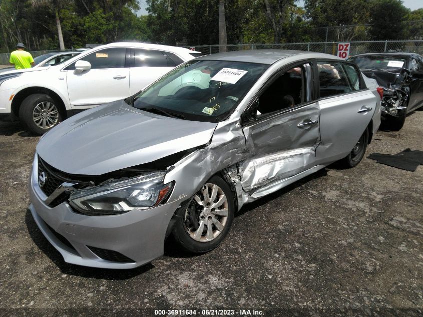 2017 NISSAN SENTRA S/SV/SR/SL - 3N1AB7AP1HY211084