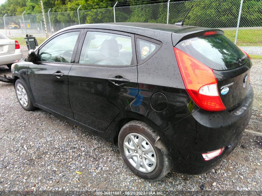 2013 HYUNDAI ACCENT GS - KMHCT5AE2DU103801