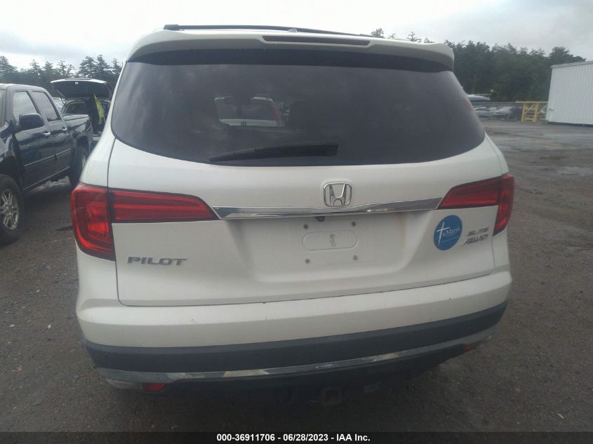 2016 HONDA PILOT ELITE - 5FNYF6H07GB104005