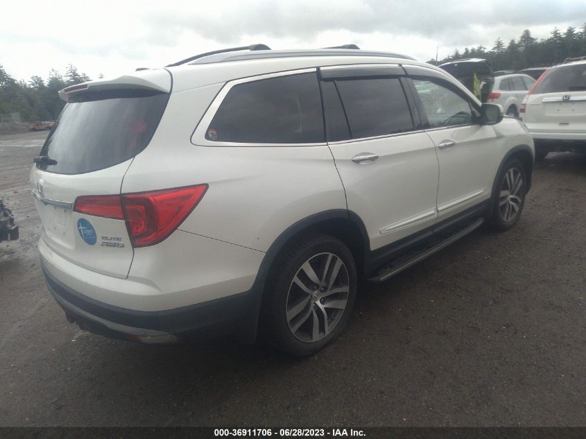 2016 HONDA PILOT ELITE - 5FNYF6H07GB104005