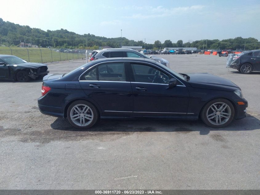 2013 MERCEDES-BENZ C-CLASS C 300 - WDDGF8AB7DR288716