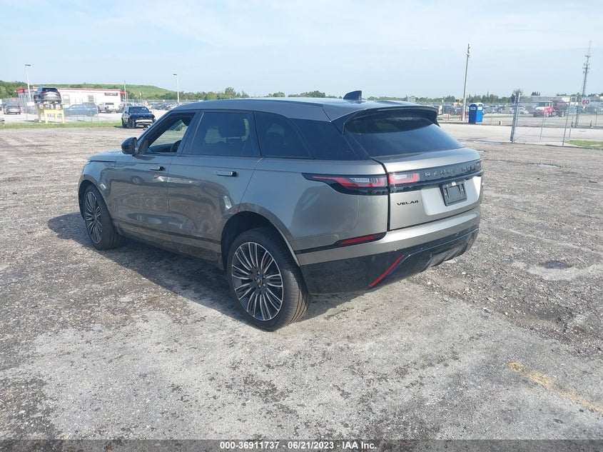 VIN SALYT2EX3NA343164 2022 LAND ROVER RANGE ROVER VELAR R-DYNAMIC S