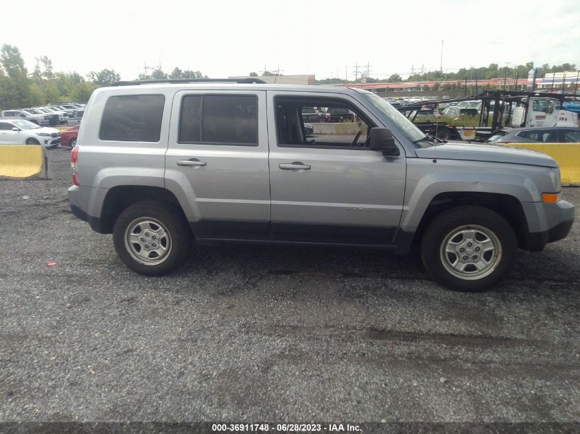 2015 JEEP PATRIOT SPORT - 1C4NJRBB5FD109402