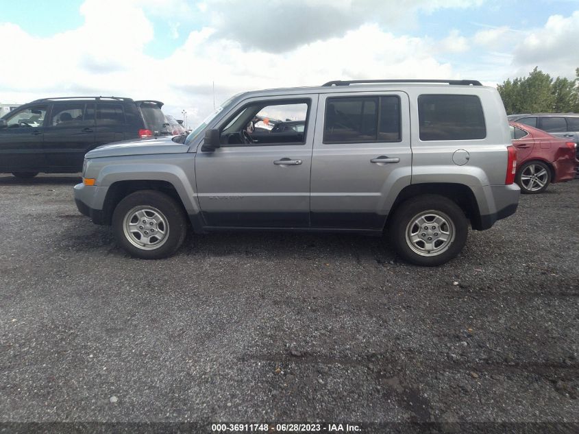 2015 JEEP PATRIOT SPORT - 1C4NJRBB5FD109402