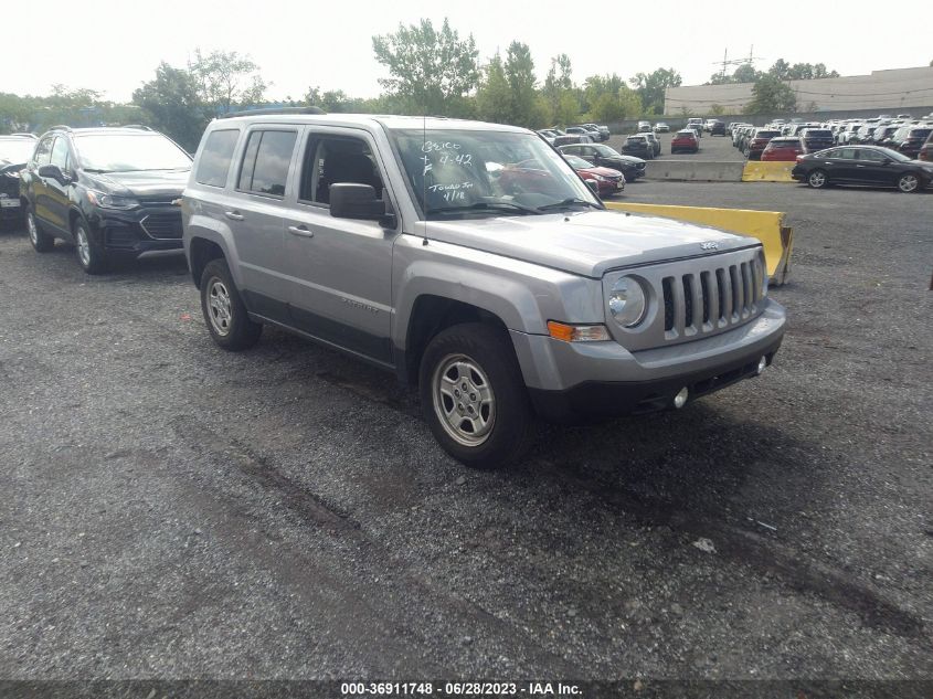 2015 JEEP PATRIOT SPORT - 1C4NJRBB5FD109402
