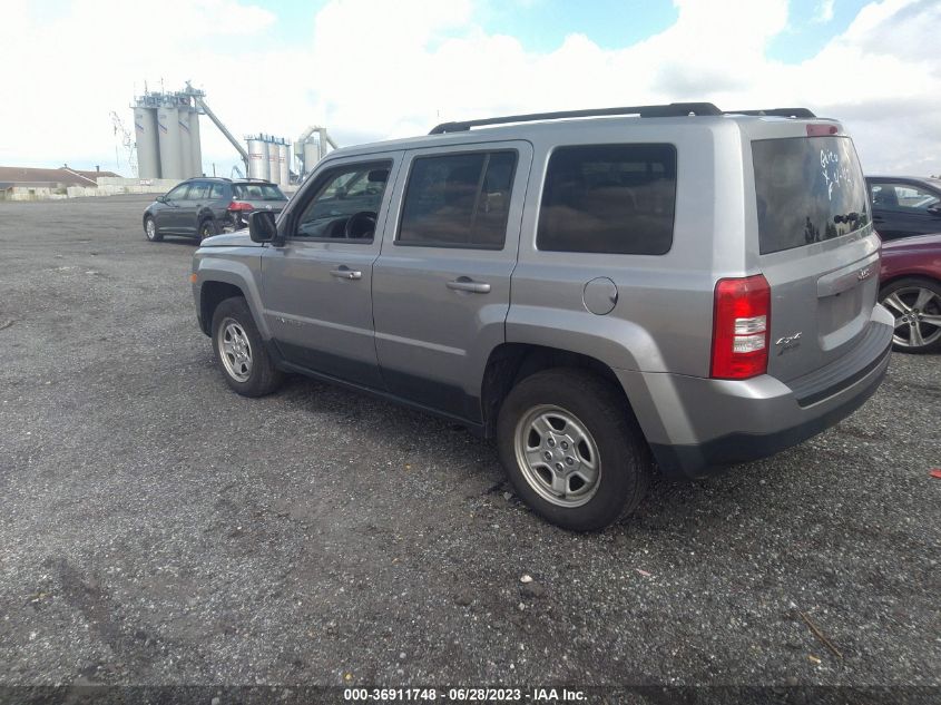 2015 JEEP PATRIOT SPORT - 1C4NJRBB5FD109402