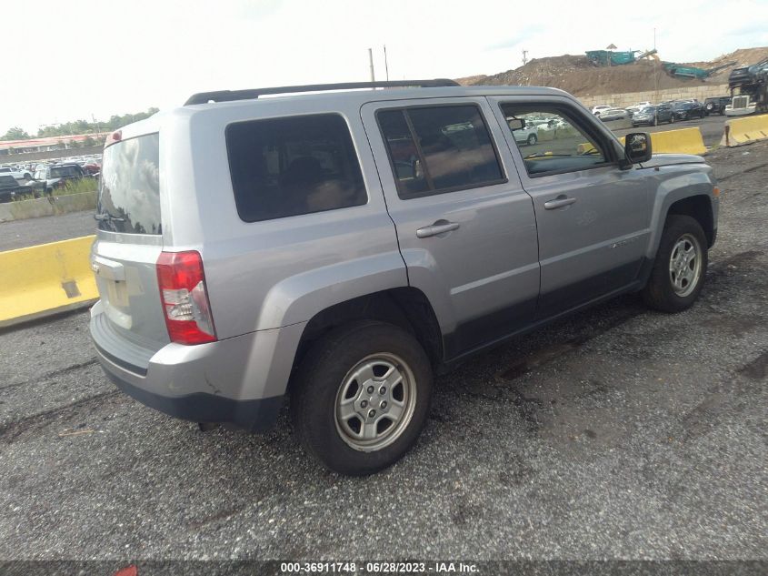 2015 JEEP PATRIOT SPORT - 1C4NJRBB5FD109402