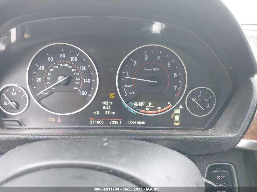 2013 BMW 3 SERIES 335I XDRIVE - WBA3B9G5XDNR90268