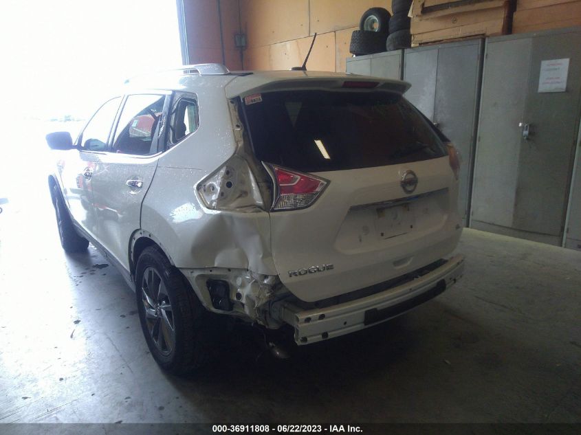 2016 NISSAN ROGUE SL - KNMAT2MT9GP689761