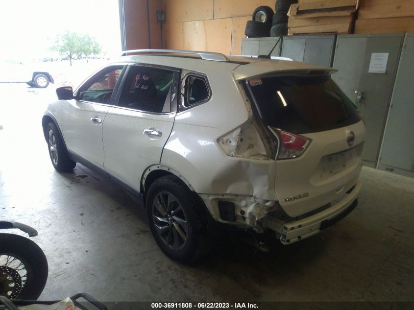 2016 NISSAN ROGUE SL - KNMAT2MT9GP689761