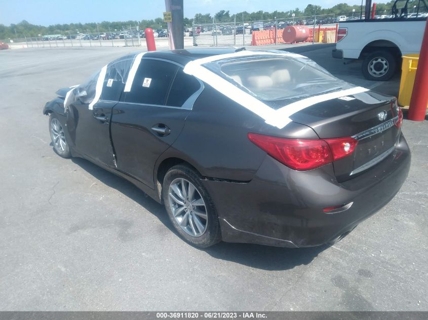 2014 INFINITI Q50 PREMIUM - JN1BV7AP3EM692143