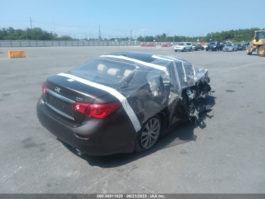 2014 INFINITI Q50 PREMIUM - JN1BV7AP3EM692143