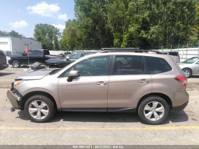 2016 SUBARU FORESTER 2.5I LIMITED - JF2SJAHC9GH405541