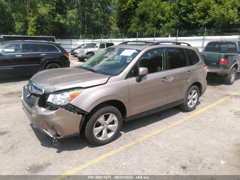 2016 SUBARU FORESTER 2.5I LIMITED - JF2SJAHC9GH405541