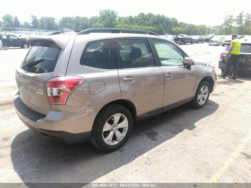 2016 SUBARU FORESTER 2.5I LIMITED - JF2SJAHC9GH405541