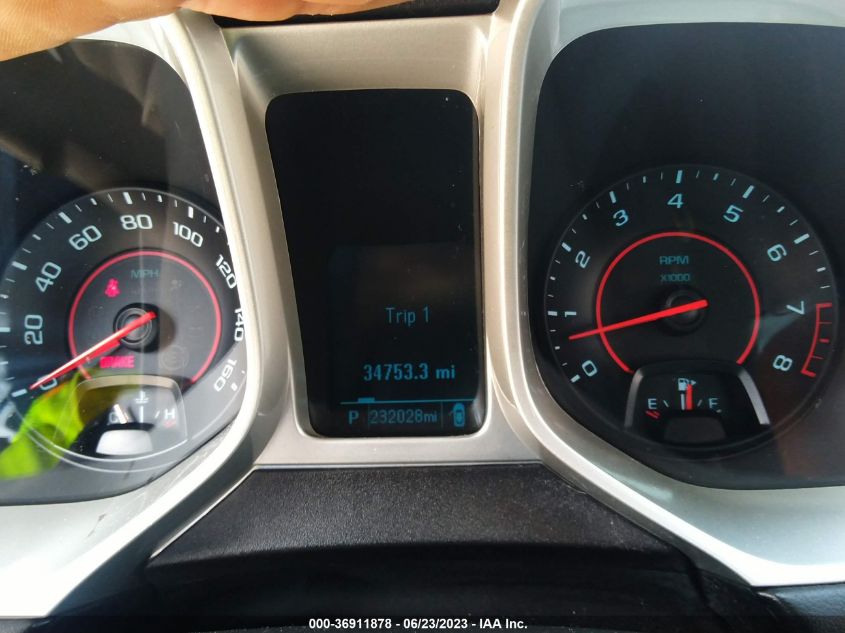 2013 CHEVROLET CAMARO LT - 2G1FB1E3XD9127565
