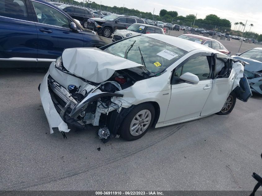 2018 TOYOTA PRIUS - JTDKBRFU9J3072722