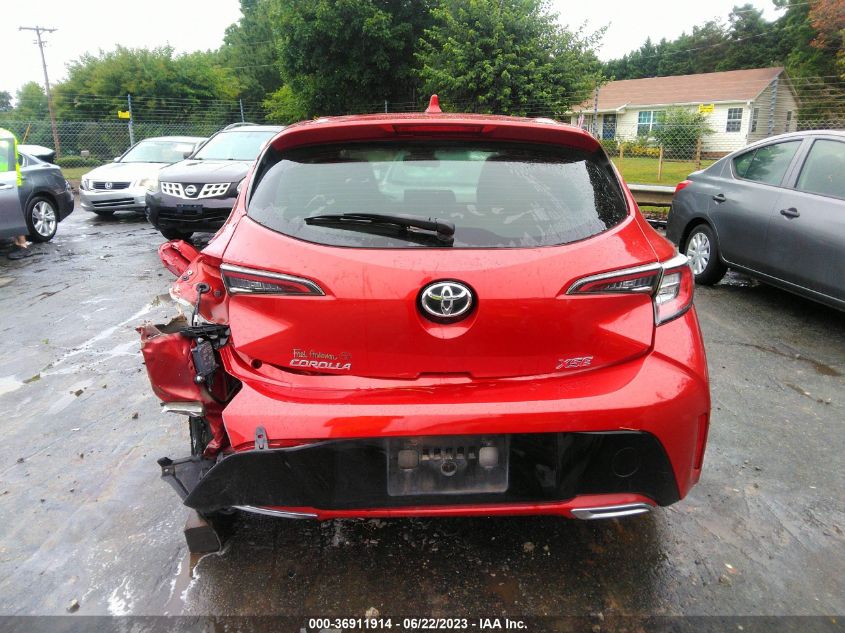 2019 TOYOTA COROLLA HATCHBACK SE/XSE JTNK4RBE6K3021099