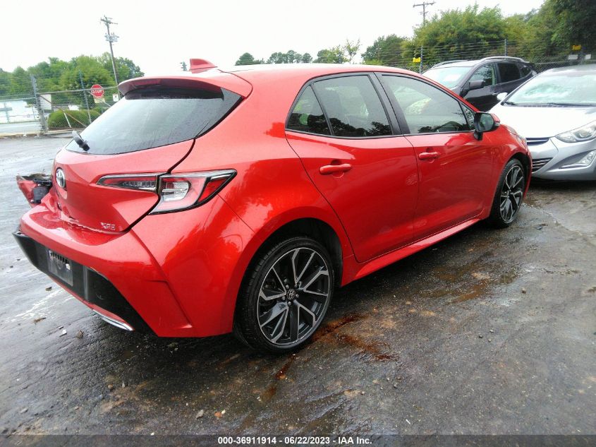2019 TOYOTA COROLLA HATCHBACK SE/XSE JTNK4RBE6K3021099