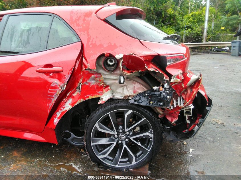 2019 TOYOTA COROLLA HATCHBACK SE/XSE JTNK4RBE6K3021099