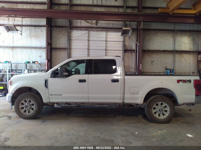 2022 FORD SUPER DUTY F-250 SRW XL/XLT/LARIAT - 1FT7W2BT3NEF15553