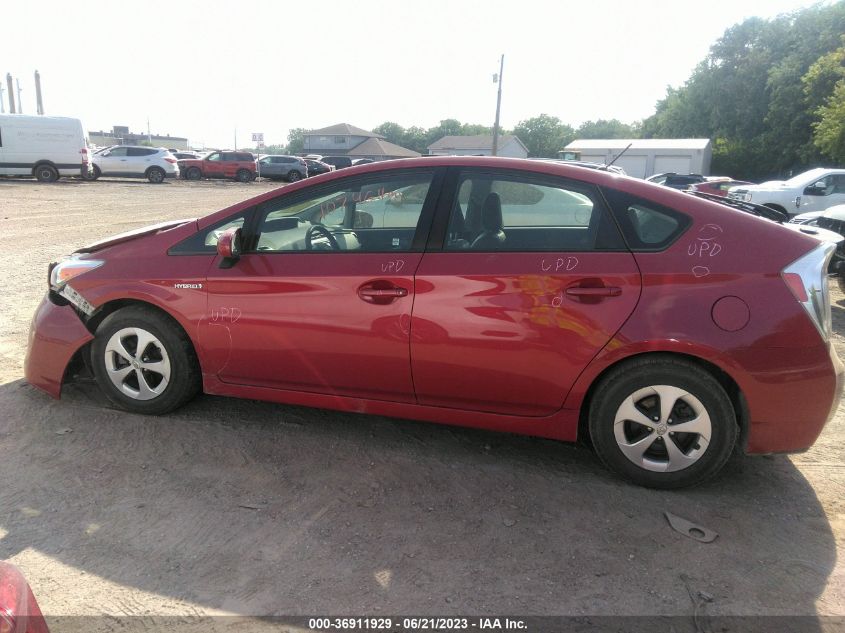 2015 TOYOTA PRIUS - JTDKN3DU1F0399938