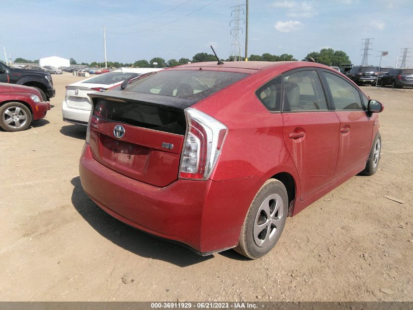 2015 TOYOTA PRIUS - JTDKN3DU1F0399938