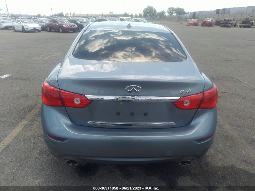 2016 INFINITI Q50 2.0T PREMIUM - JN1CV7AP0GM202149