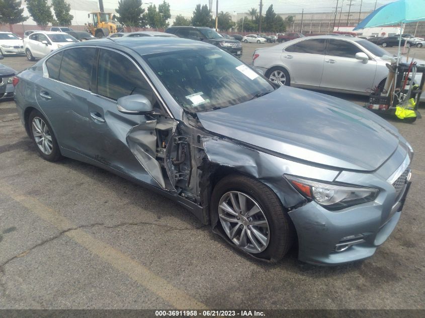 2016 INFINITI Q50 2.0T PREMIUM - JN1CV7AP0GM202149