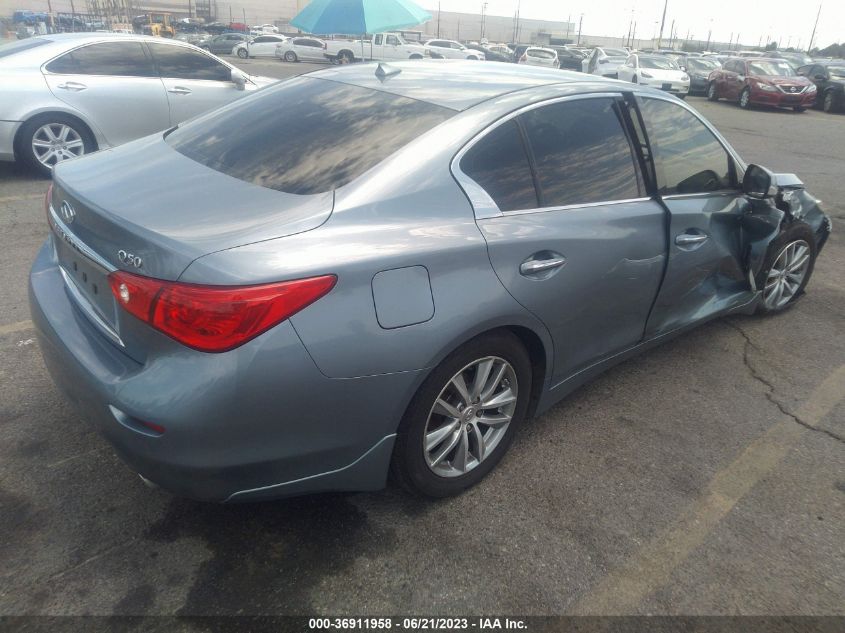 2016 INFINITI Q50 2.0T PREMIUM - JN1CV7AP0GM202149