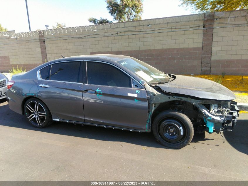 2017 HONDA ACCORD SEDAN SPORT - 1HGCR2F59HA143327