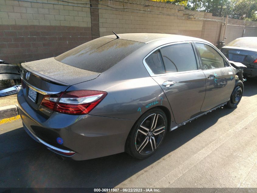 2017 HONDA ACCORD SEDAN SPORT - 1HGCR2F59HA143327