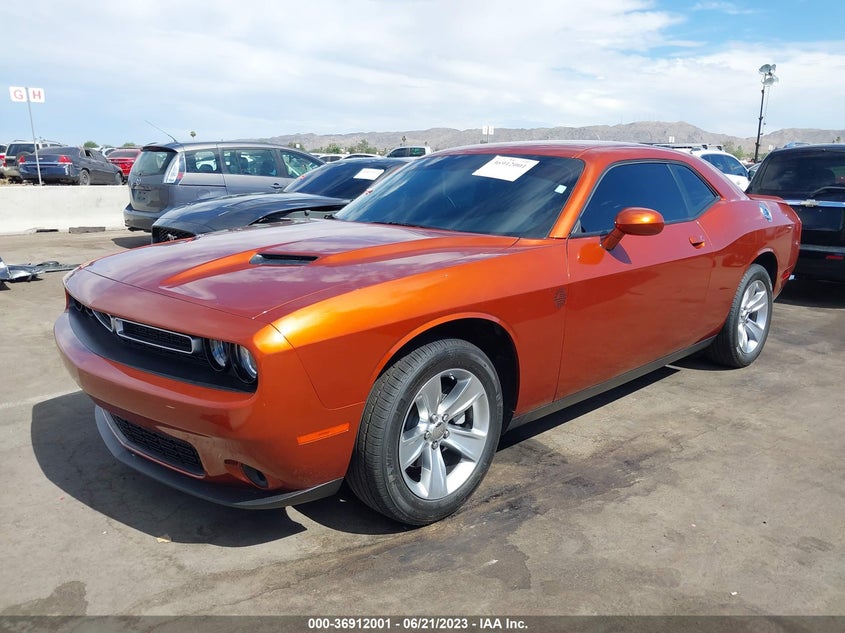 VIN 2C3CDZAG4NH211792 2022 DODGE CHALLENGER SXT