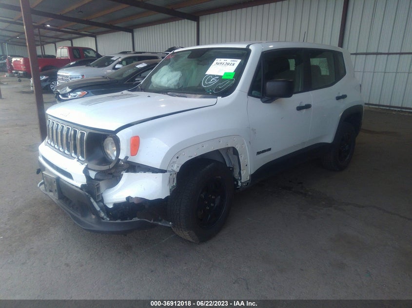 VIN ZACNJBAB9LPL51435 2020 JEEP RENEGADE SPORT