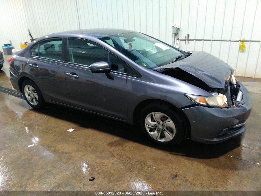 2014 HONDA CIVIC SEDAN LX - 19XFB2F56EE069504