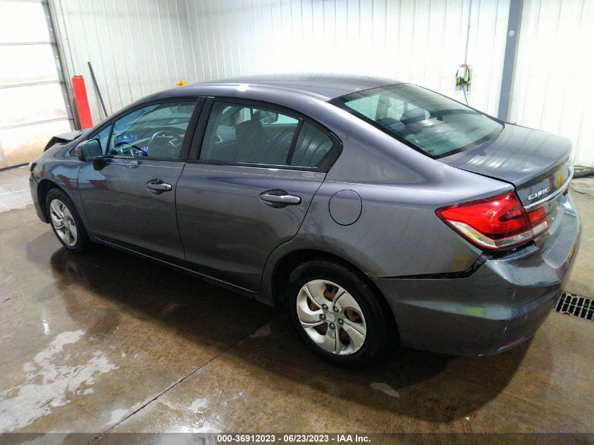 2014 HONDA CIVIC SEDAN LX - 19XFB2F56EE069504