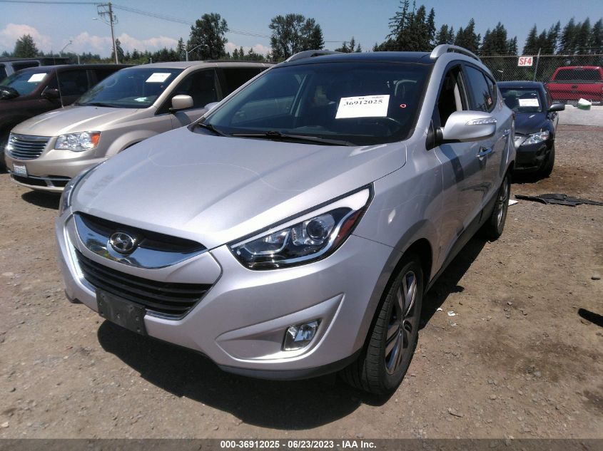 2014 HYUNDAI TUCSON LIMITED - KM8JUCAG3EU944361
