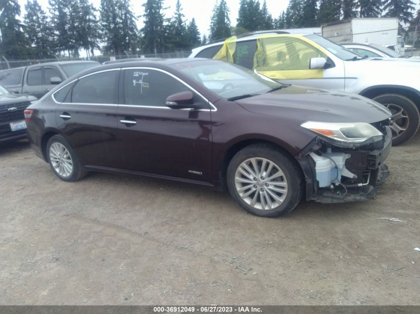 2013 TOYOTA AVALON HYBRID XLE PREMIUM 4T1BD1EB5DU011924