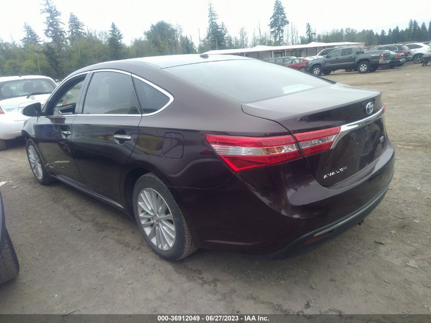 2013 TOYOTA AVALON HYBRID XLE PREMIUM 4T1BD1EB5DU011924