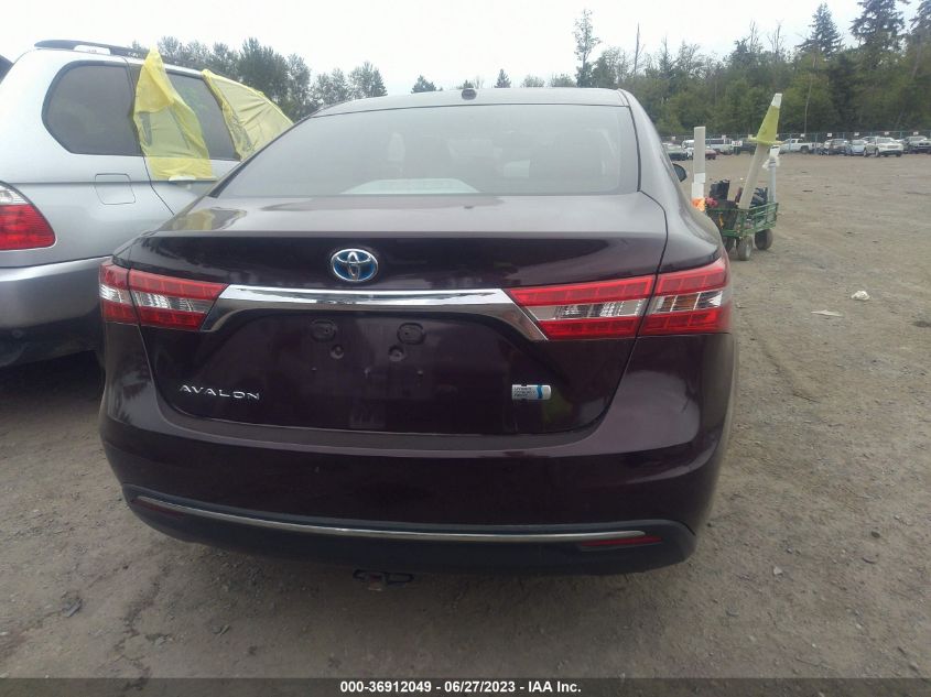 2013 TOYOTA AVALON HYBRID XLE PREMIUM 4T1BD1EB5DU011924