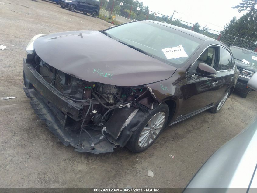 2013 TOYOTA AVALON HYBRID XLE PREMIUM 4T1BD1EB5DU011924