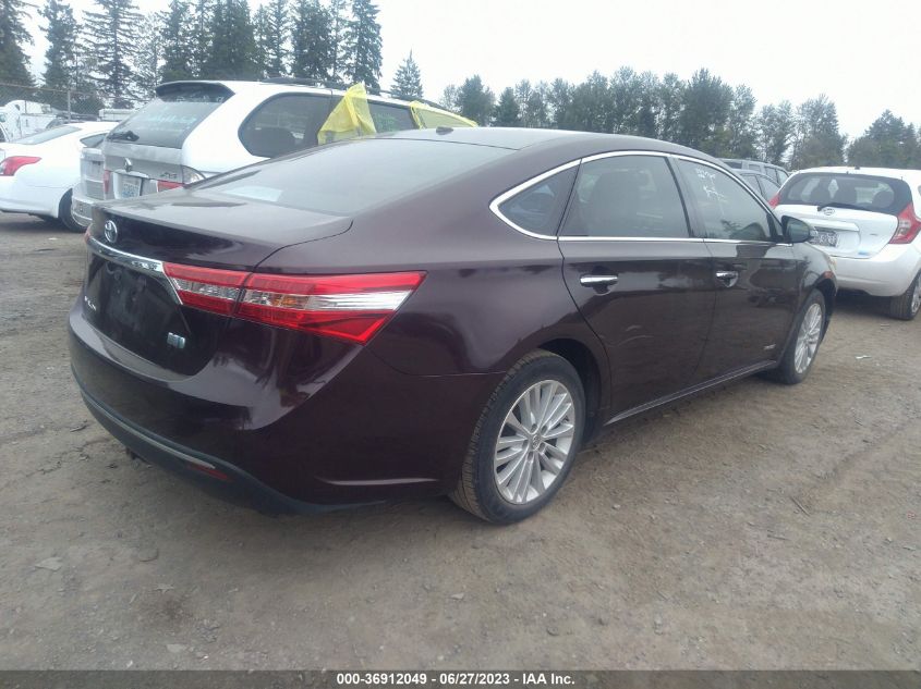 2013 TOYOTA AVALON HYBRID XLE PREMIUM 4T1BD1EB5DU011924