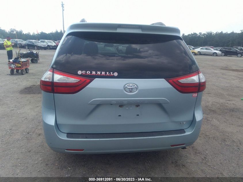 2015 TOYOTA SIENNA LE - 5TDKK3DC5FS547652